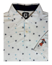 Load image into Gallery viewer, FootJoy Parachute Print Lisle Self Collar Polo