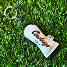 Load image into Gallery viewer, PRG Cowboys Golf Wood Cover Keychain
