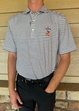 Load image into Gallery viewer, Turtleson Gus Stripe Performance Polo
