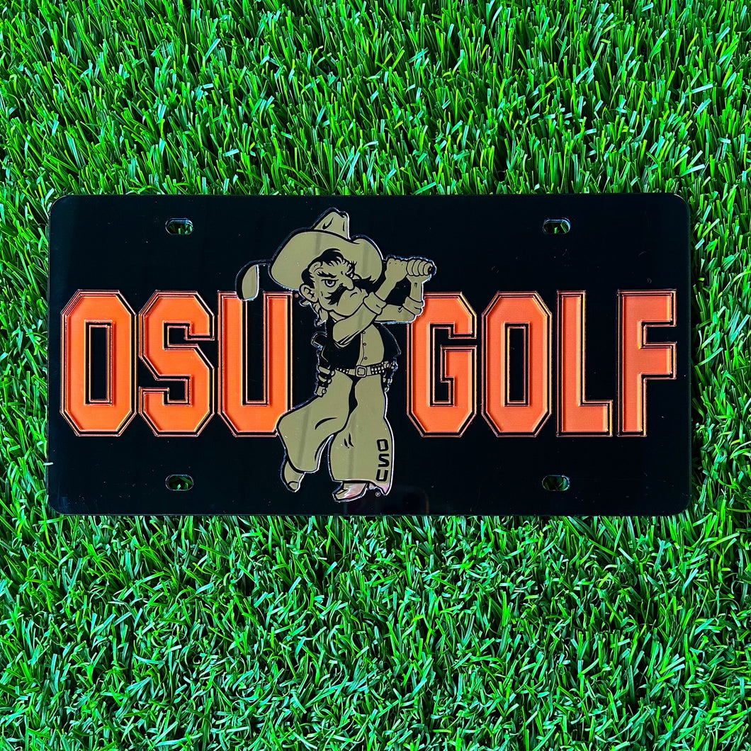 Wincraft OSU Golf License Plate